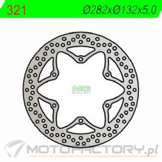 NG 321 Tarcza hamulcowa 282mm