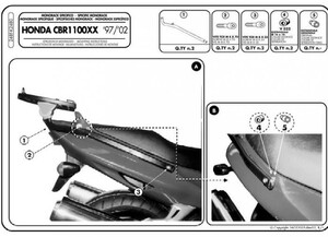 Honda CBR 1100 XX - GIVI 248F