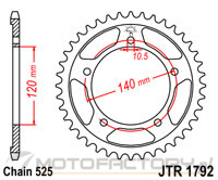 Zębatka JT Sprockets JTR1792,45 - tylna 45 zęby