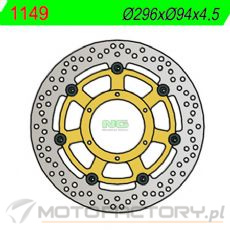 NG 1149 Tarcza hamulcowa 296mm