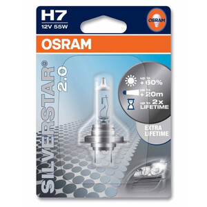 OSRAM H7 12V 55W SILVERSTAR 2.0